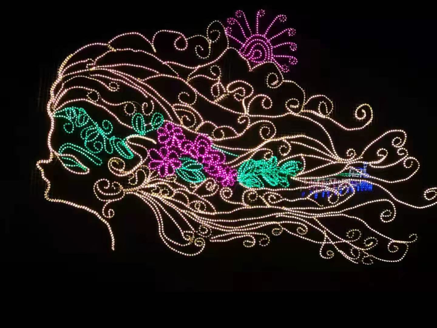 灯光节造型